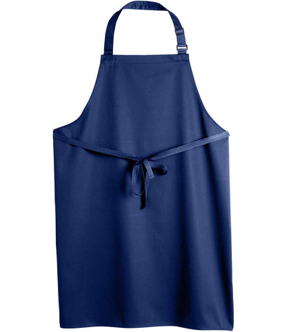 Dennys DE100 Polyester Bib Apron in Navy