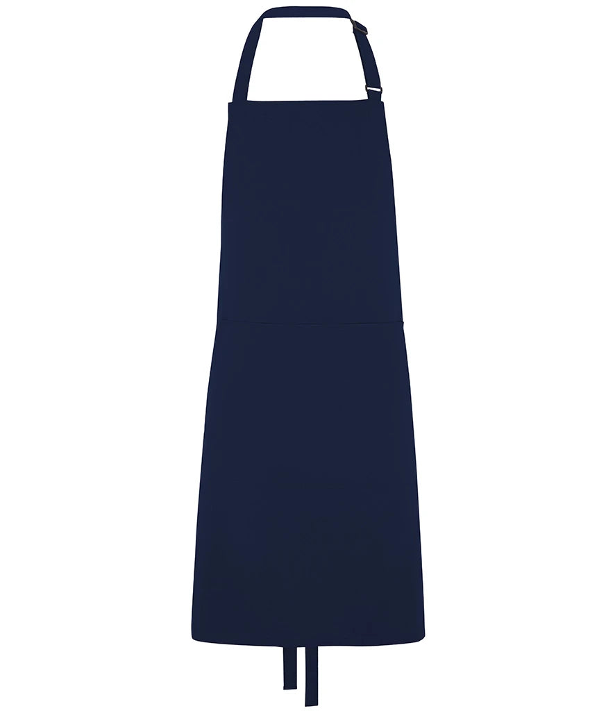 Dennys DE101 Bib Apron with Pocket in Navy