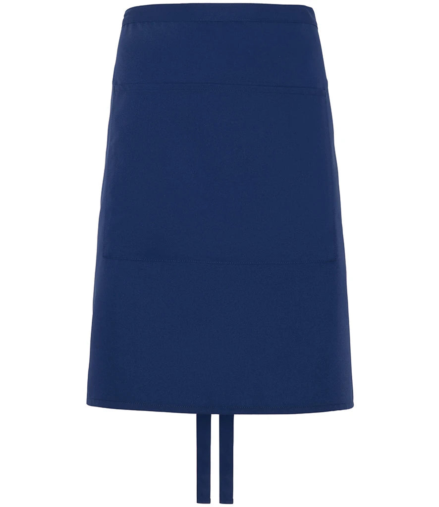 Dennys DE106 Waist Apron with Pocket in Navy