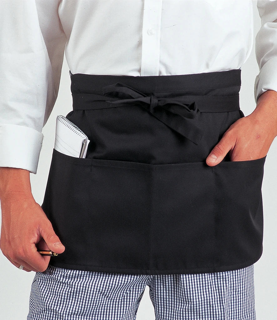 Dennys DE126 Money Pocket Apron in Black