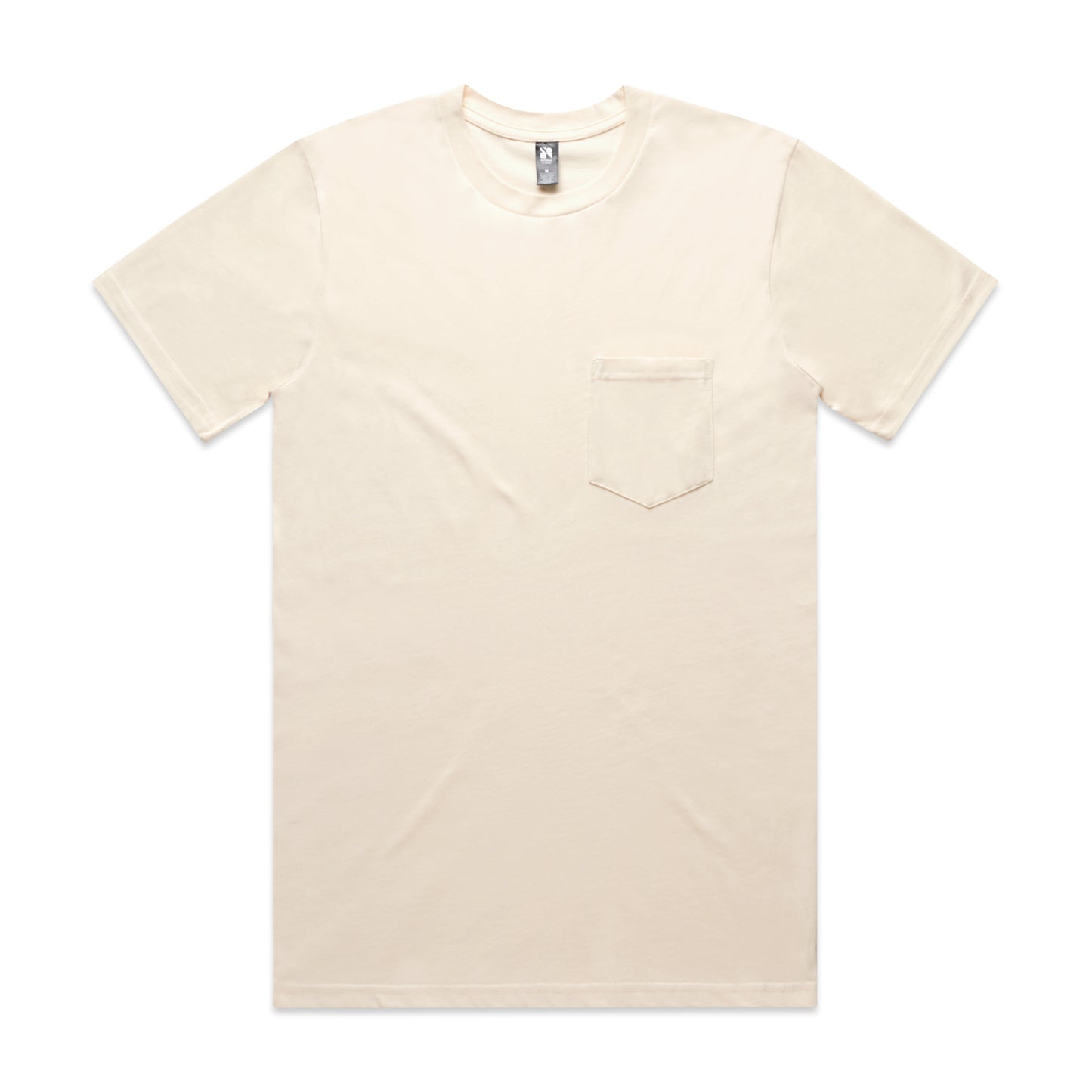AS Colour 5027 Classic Pocket Tee Ecru