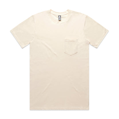 AS Colour 5027 Classic Pocket Tee Ecru