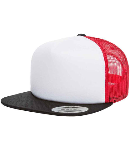 Flexfit F6005FW Black/White/Red