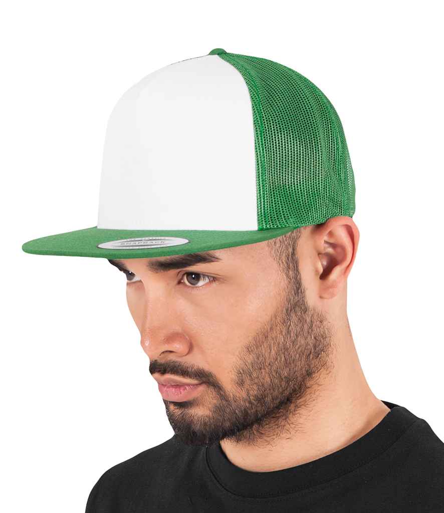 Flexfit F6006W Kelly Green/White