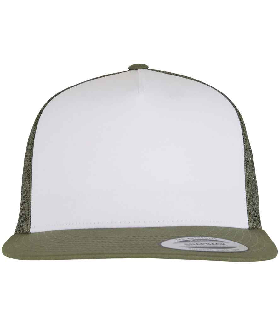 Flexfit F6006W Olive/White/Loden