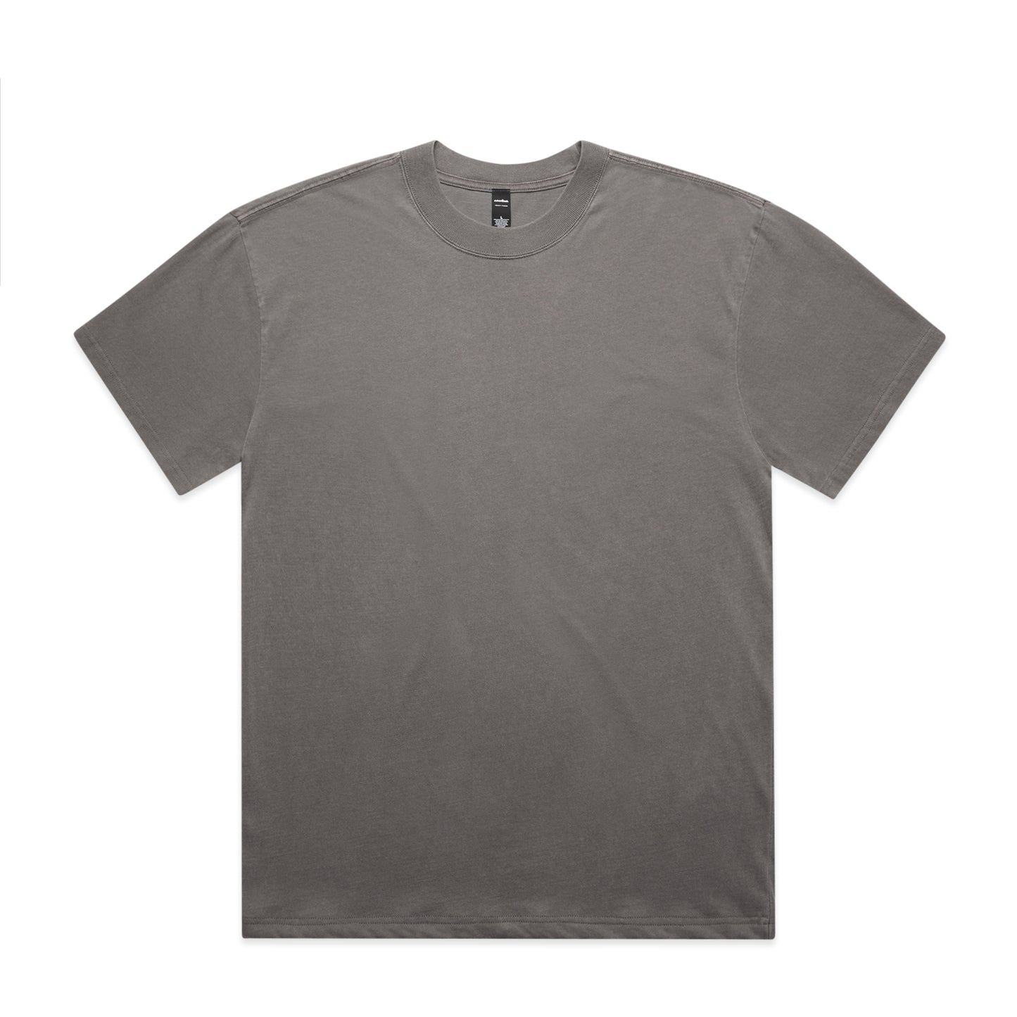 AS Colour 5086 Heavy Faded Minus Tee [-5cm] Faded Grey