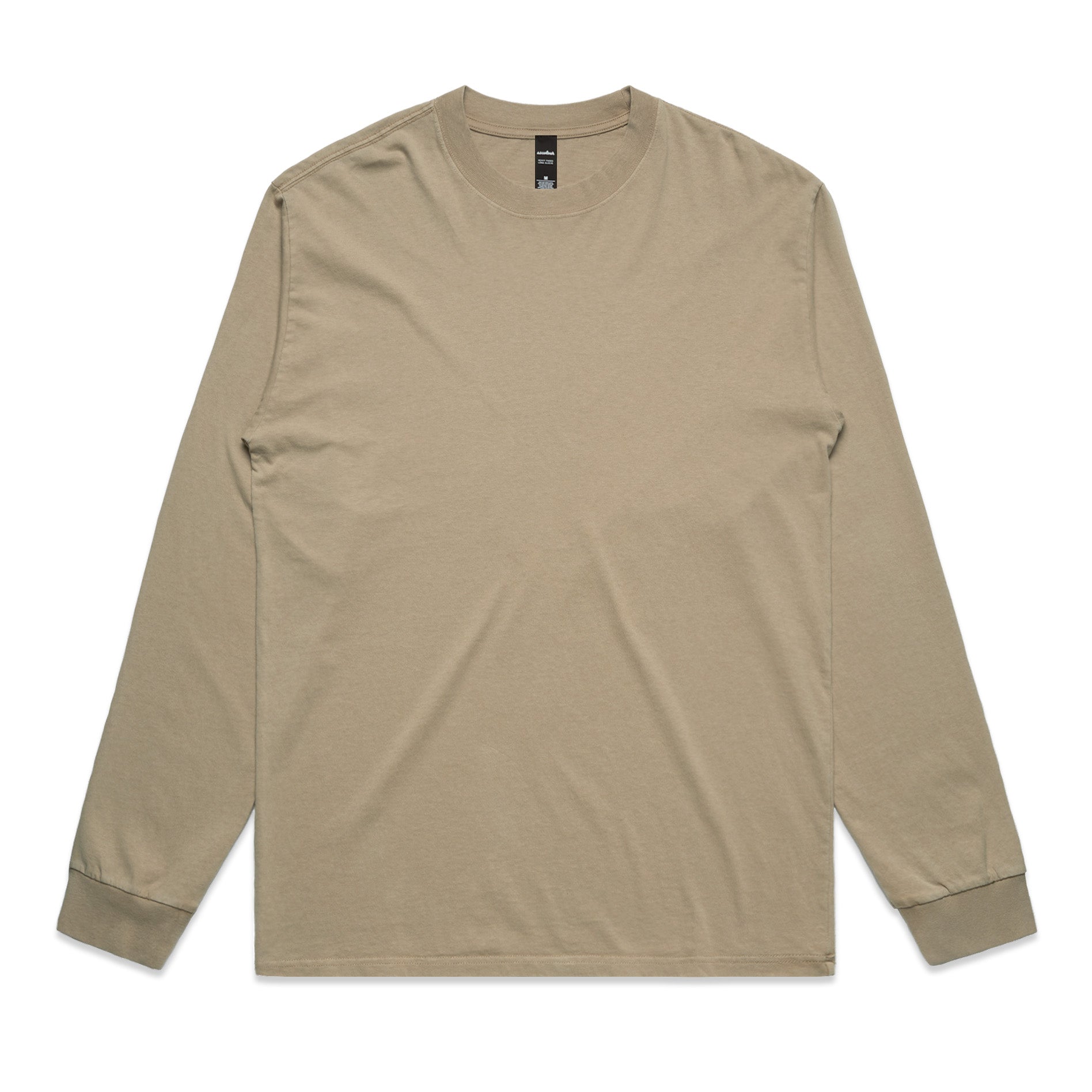 AS Colour 5083 Heavy Faded L/S Tee Faded Khaki