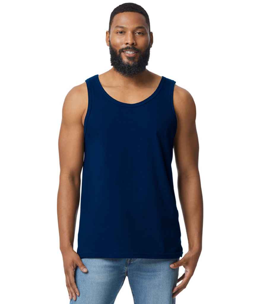 Gildan GD12 SoftStyle Tank Top in Navy