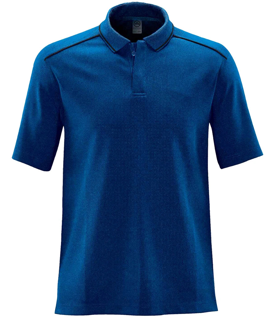 Stormtech GPX5 Endurance HD Polo Shirt in Azure/Black