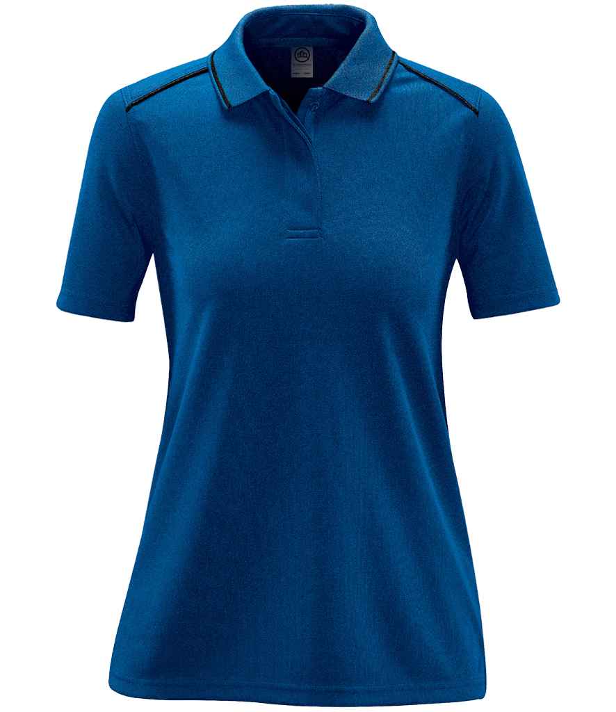 Stormtech GPX5W Ladies Endurance HD Polo Shirt in Azure/Black