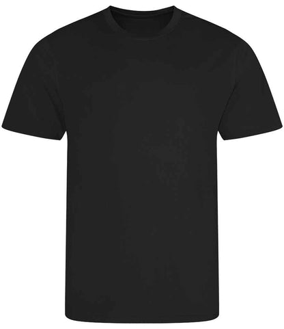 Just Cool JC001 AWDis Cool T-Shirt in Jet Black