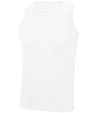 Just Cool JC007 AWDis Cool Vest in Arctic White