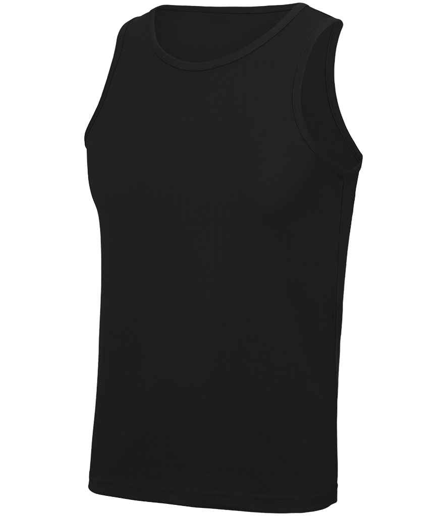 Just Cool JC007 AWDis Cool Vest in Jet Black