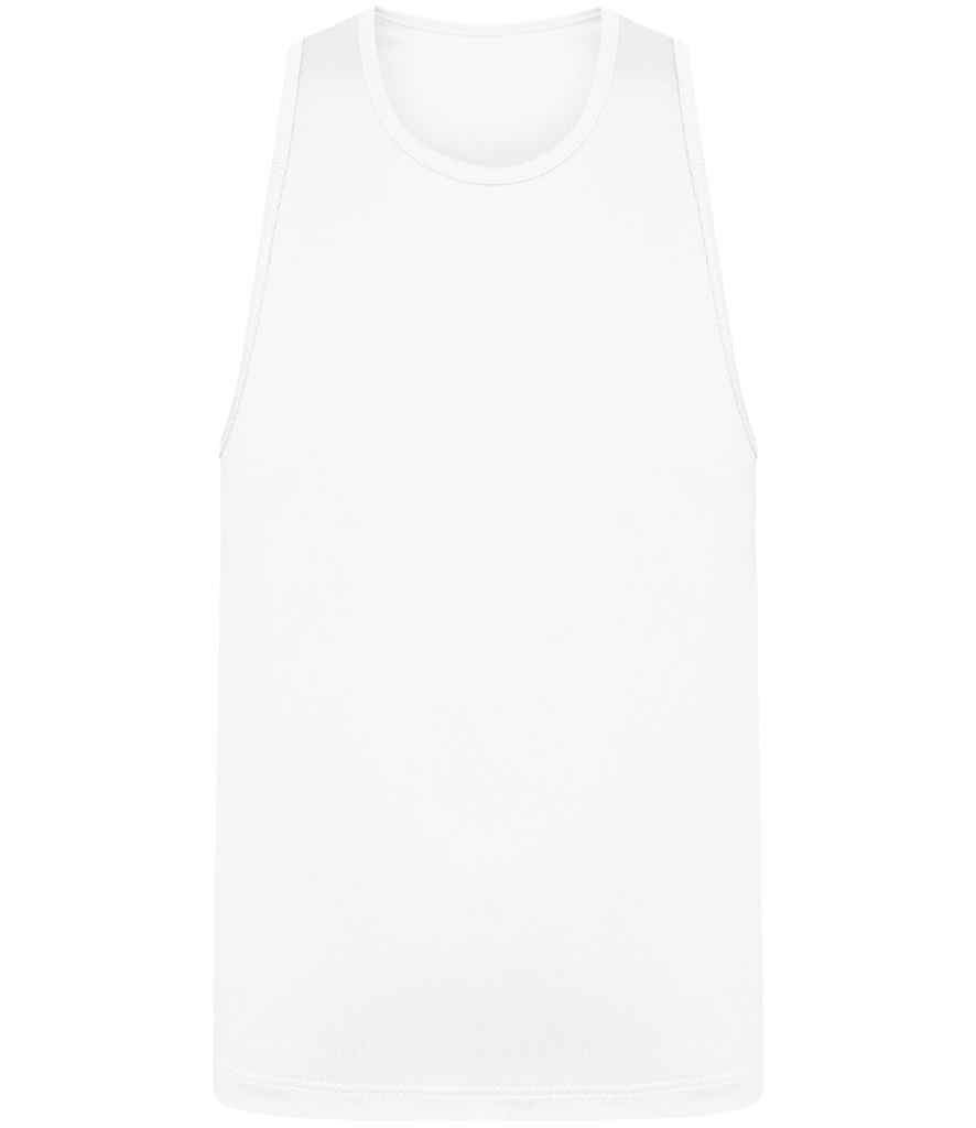 Just Cool JC007B AWDis Kids Cool Vest in Arctic White