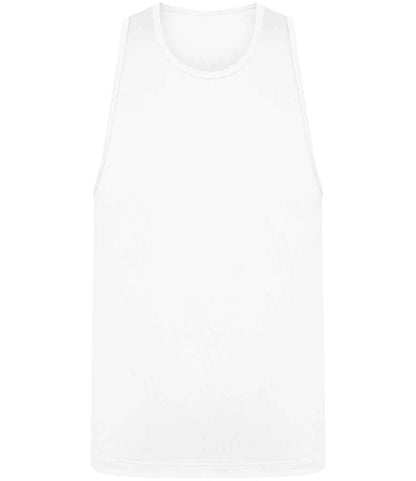 Just Cool JC007B AWDis Kids Cool Vest in Arctic White
