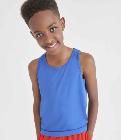 Just Cool JC007B AWDis Kids Cool Vest in Royal Blue