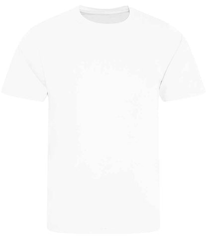 Just Cool JC020 Cool Smooth T-Shirt in Arctic White