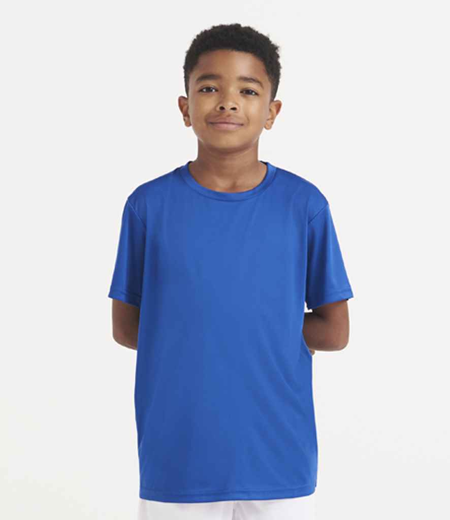 Just Cool JC020B Kids Cool Smooth T-Shirt in Royal Blue