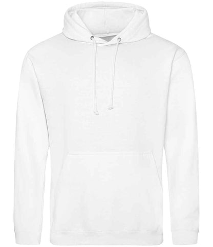 Just Hoods JH001 AWDis College Hoodie in Arctic White