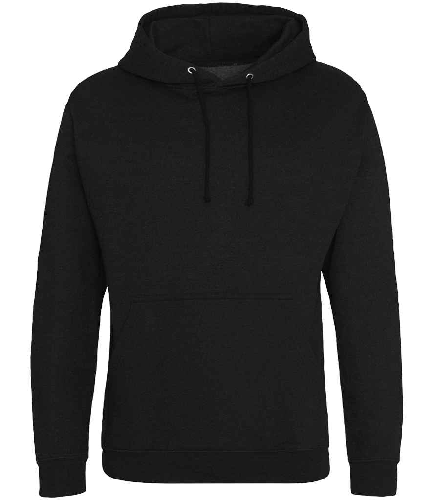 Just Hoods JH001 AWDis College Hoodie in Black Smoke
