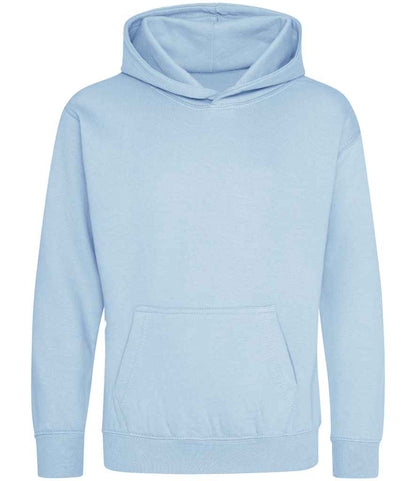 Just Hoods JH001B AWDis Kids Hoodie in Ice Blue