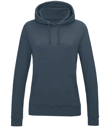 Just Hoods JH001F AWDis Ladies College Hoodie in Airforce Blue