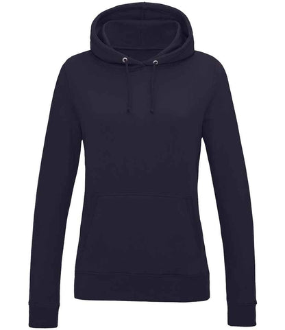 Just Hoods JH001F AWDis Ladies College Hoodie in New French Navy