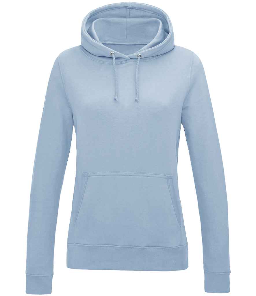 Just Hoods JH001F AWDis Ladies College Hoodie in Sky Blue