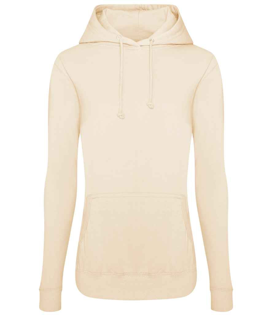 Just Hoods JH001F AWDis Ladies College Hoodie in Vanilla Milkshake