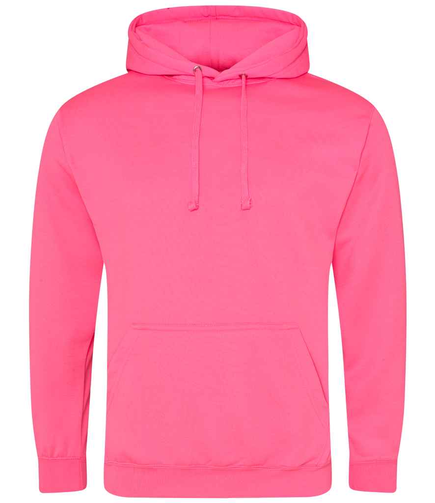 Just Hoods JH004 Electric Hoodie in Electric Pink