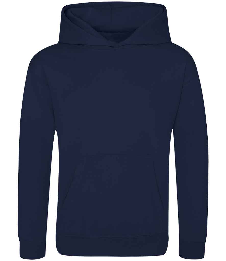 Just Hoods JH006B Kids Sports Polyester Hoodie in Oxford Navy