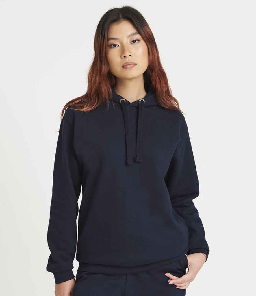 Just Hoods JH011 Epic Print Hoodie in New French Navy