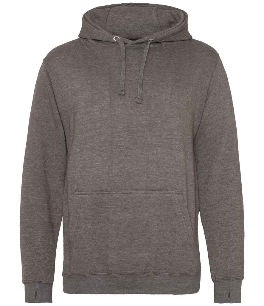 Just Hoods JH020 Street Hoodie in Charcoal