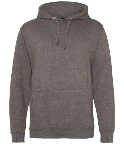 Just Hoods JH020 Street Hoodie in Charcoal