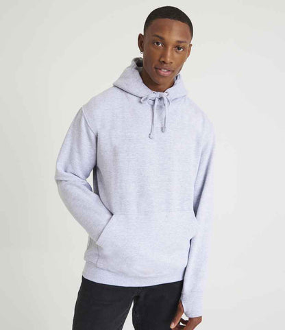 Just Hoods JH020 Street Hoodie in Heather Grey