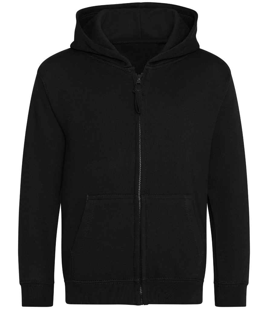 Just Hoods JH050B Kids Zoodie in Deep Black
