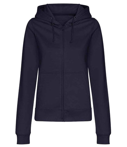 Just Hoods JH050F Ladies College Zoodie in New French Navy