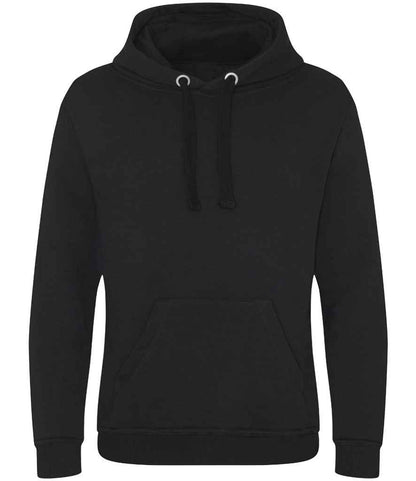 Just Hoods JH101 Graduate Heavyweight Hoodie in Jet Black