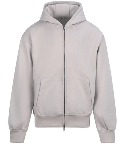 Just Hoods JH125 Signature Heavyweight Zoodie in Natural Stone