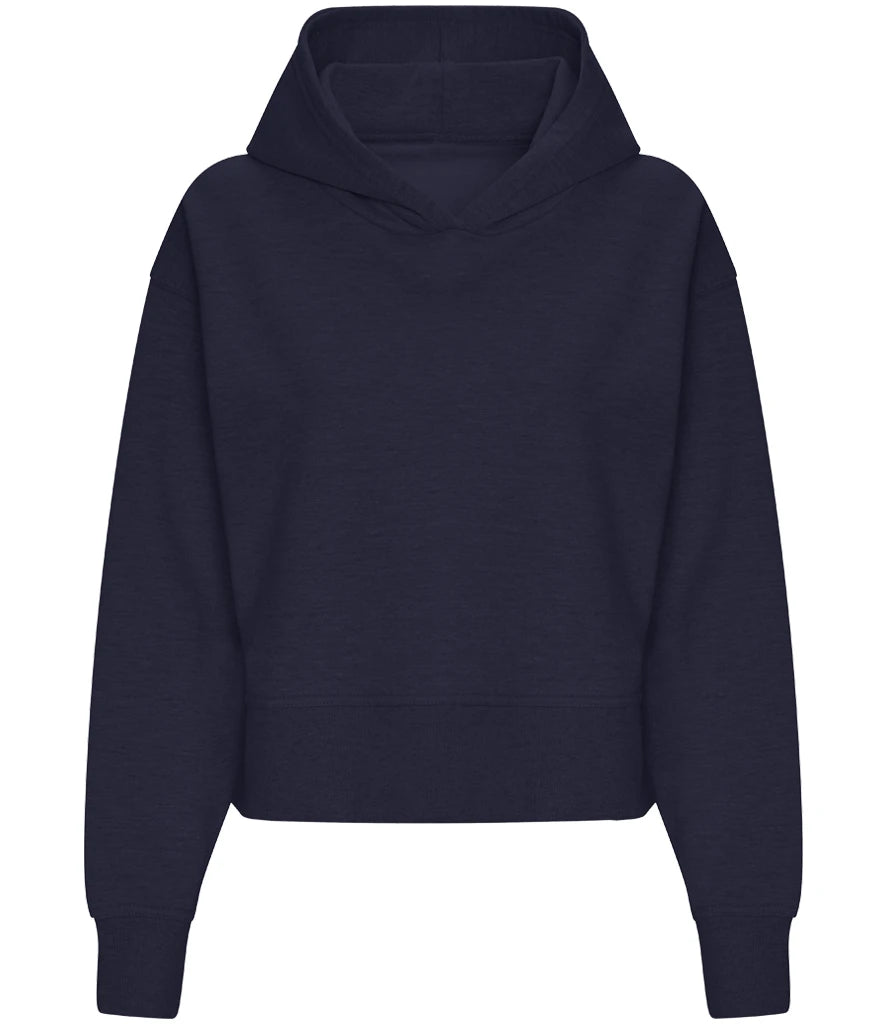 Just Hoods JH305 Ladies Relaxed Hoodie in New French Navy