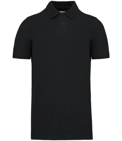 Kariban KB2025 organic polo in Black