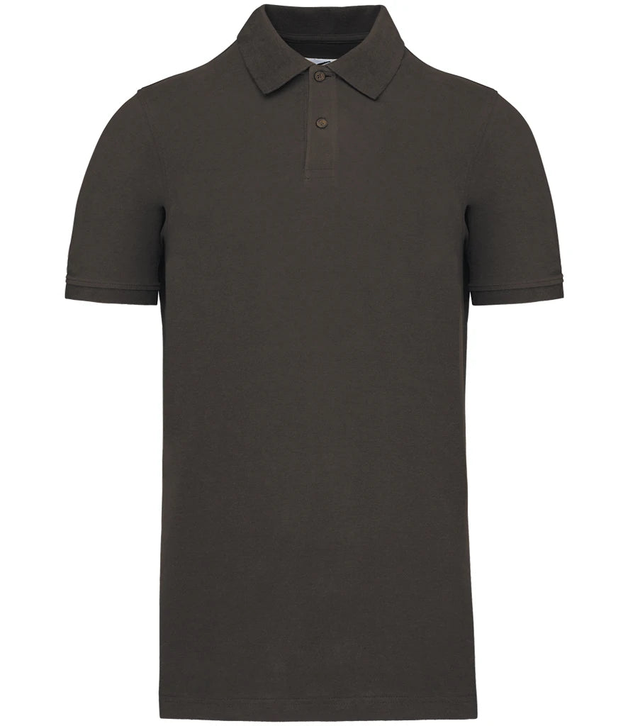 Kariban KB2025 organic polo in Dark Grey