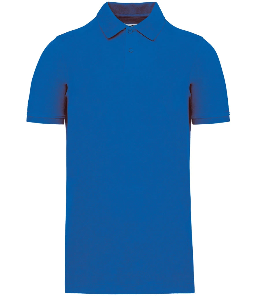 Kariban KB2025 organic polo in Light Royal Blue