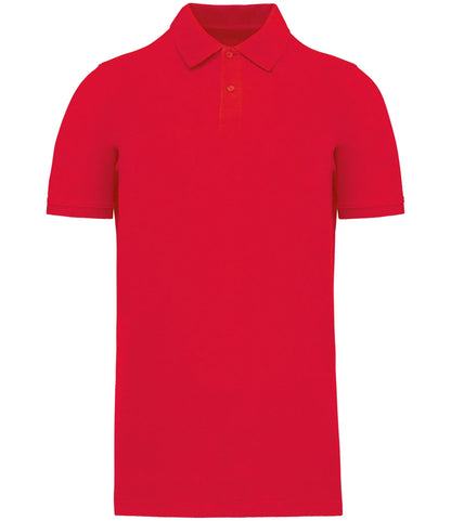 Kariban KB2025 organic polo in Red