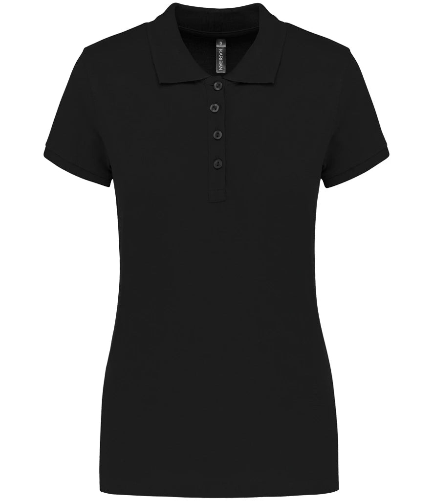 Kariban KB255 ladies polo in Black