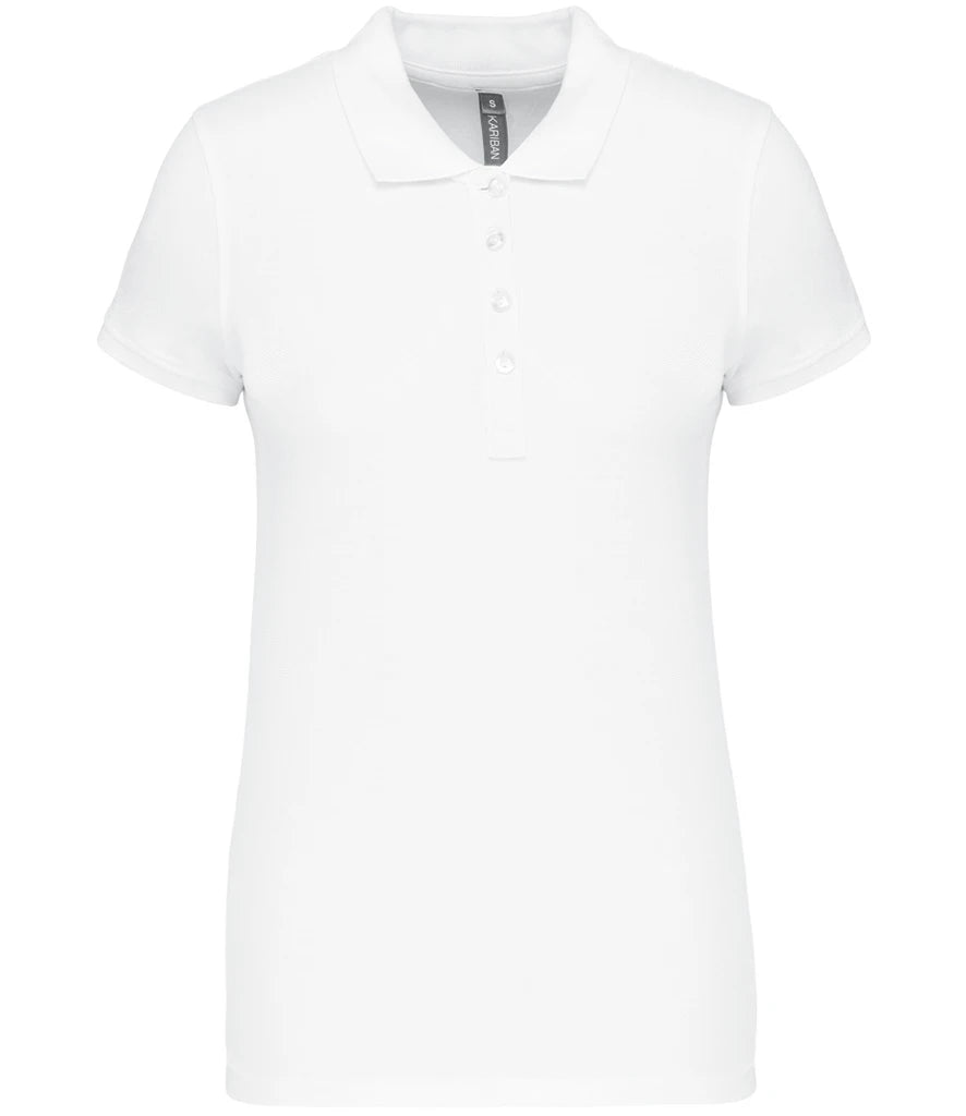 Kariban KB255 ladies polo in White