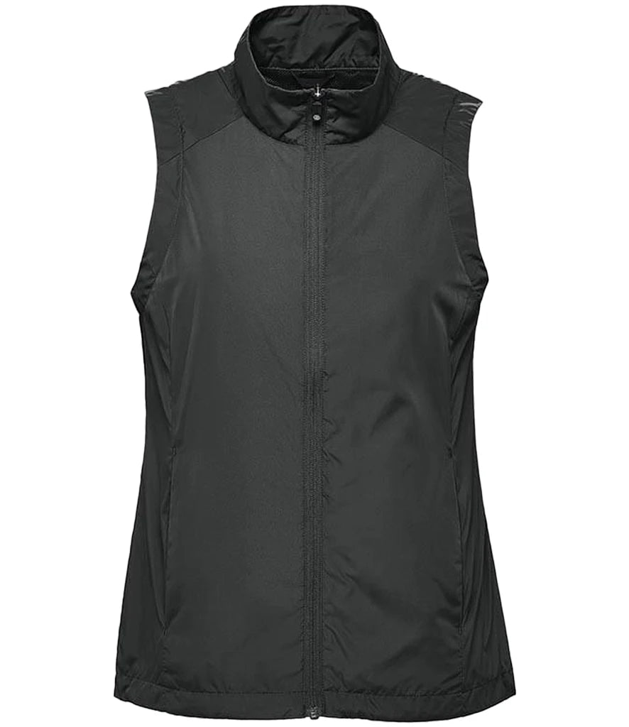 Stormtech KTV1W Stormtech Ladies Pacifica Bodywarmer in Black