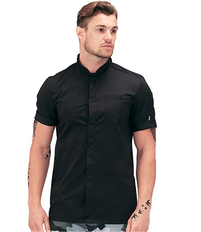 Le Chef LE004 StayCool Prep Jacket in Black