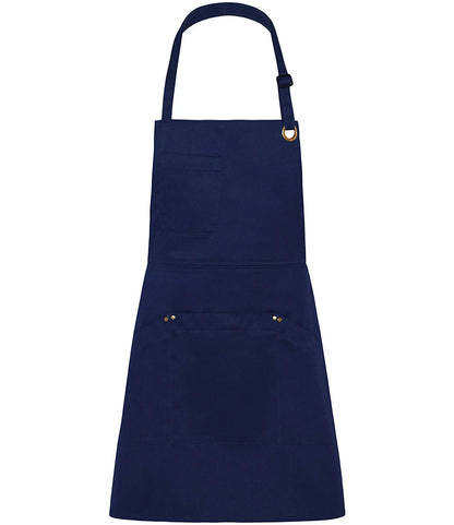 Le Chef LE100 Utility Bib Apron in Navy