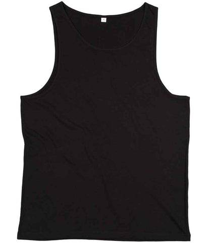 Mantis M133 Drop Armhole Vest Top in Black